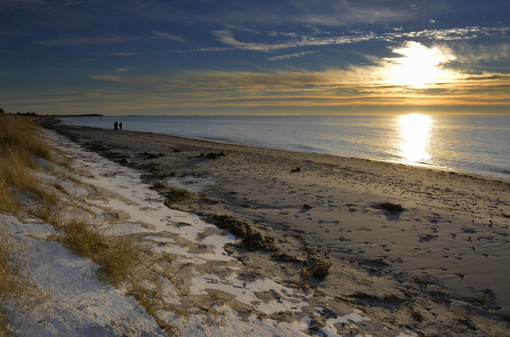 Abendlicher Ostseestrand