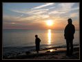 abendlicher Ostseestrand von Reiner Henne