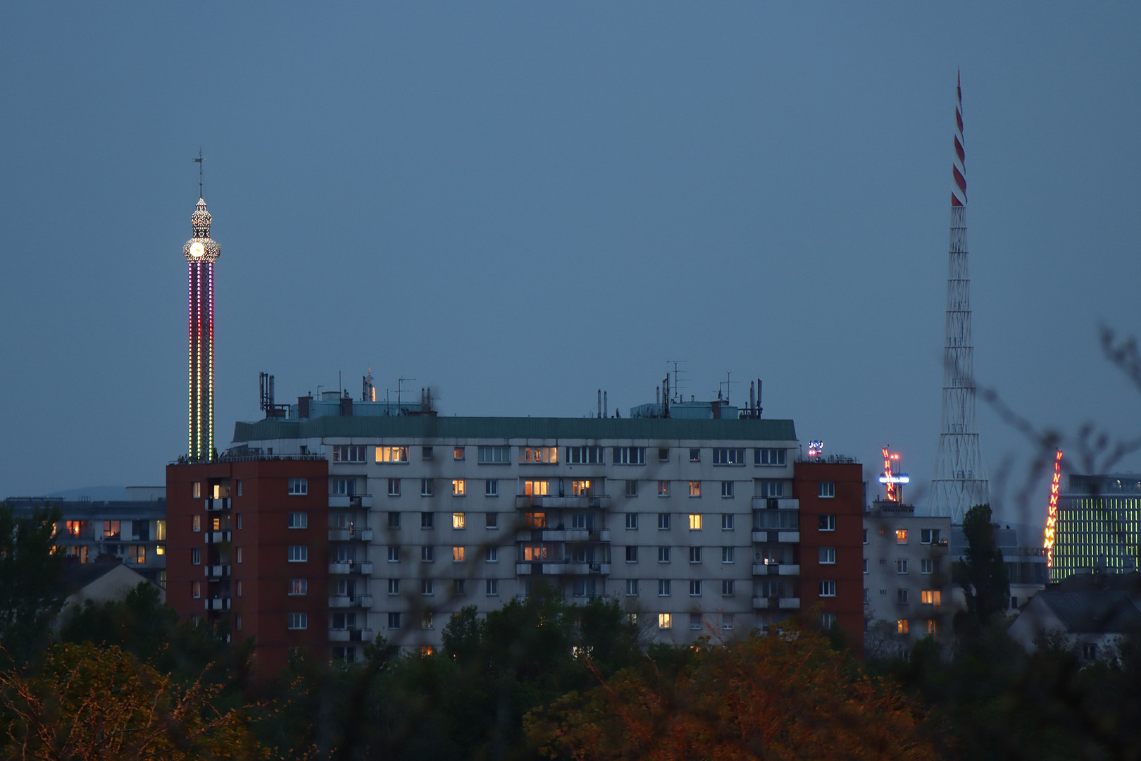 Abendlicher Praterblick