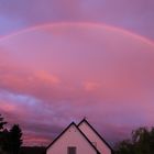 Abendlicher Regenbogen