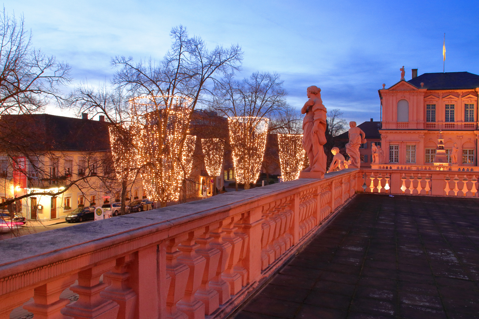 Abendlicher Schlossbesuch 2