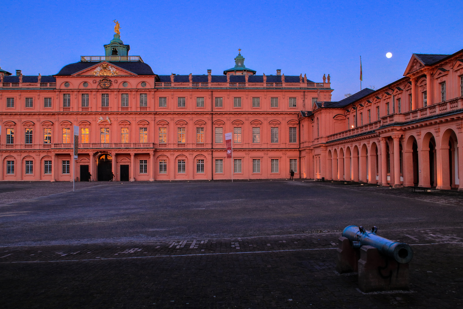 Abendlicher Schlossbesuch 