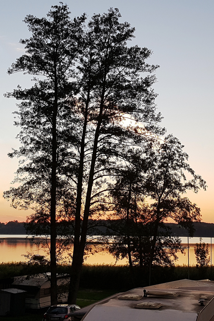 Abendlicher Seeblick