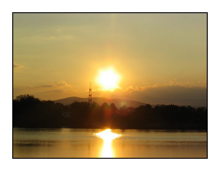 abendlicher Sonnenuntergang!