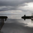 Abendlicher Spaziergang am Dangaster Hafen.