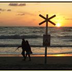 Abendlicher Spaziergang am Strand