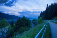 Abendlicher Stimmung am Schluchsee