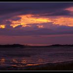 abendlicher Strand auf der Halbinsel Saint Marguerite