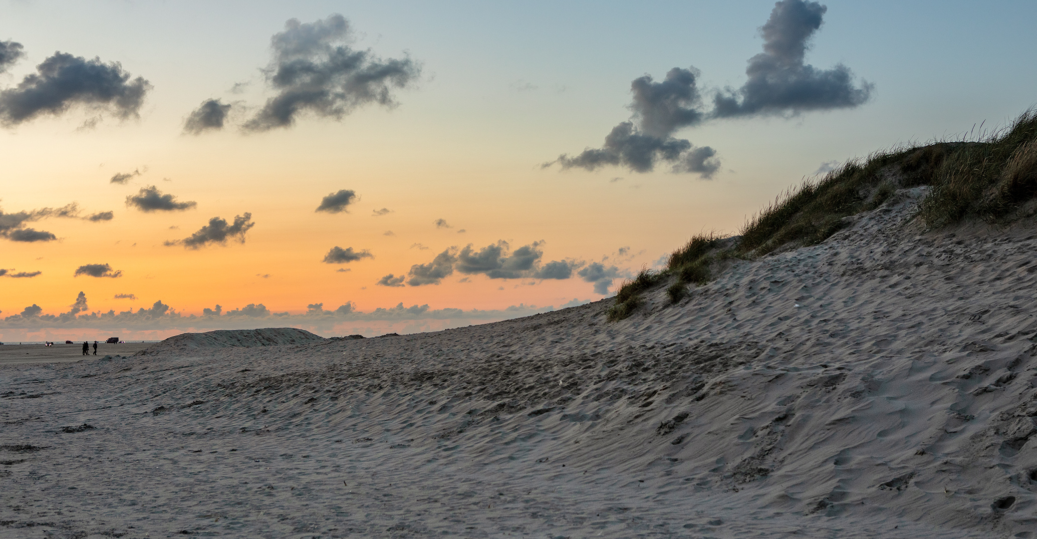 Abendlicher Strandblick