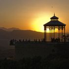 Abendlicher Tanz in der Serranía de Ronda