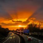 Abendlicher Verkehr