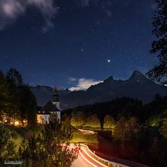 Abendlicher Watzmannblick