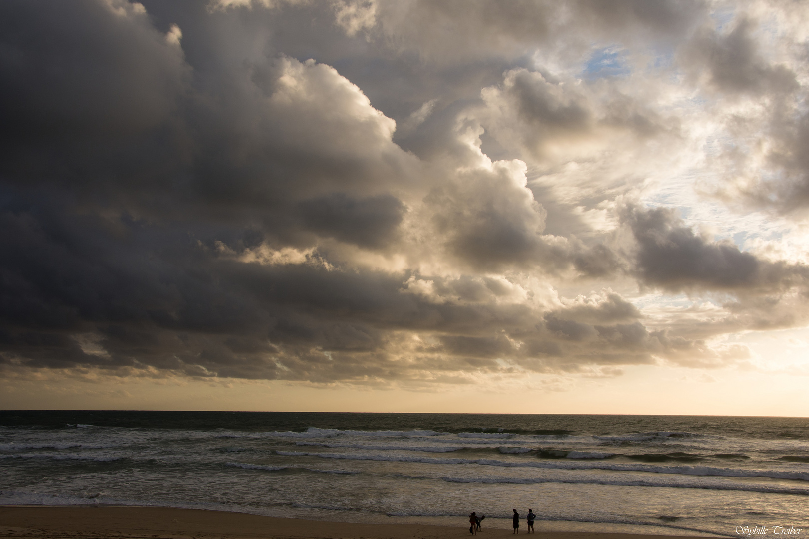 Abendlicher Wolkenhimmel