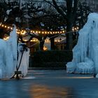 Abendlicher Zauberbrunnen