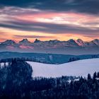 Abendliches Alpenglühen