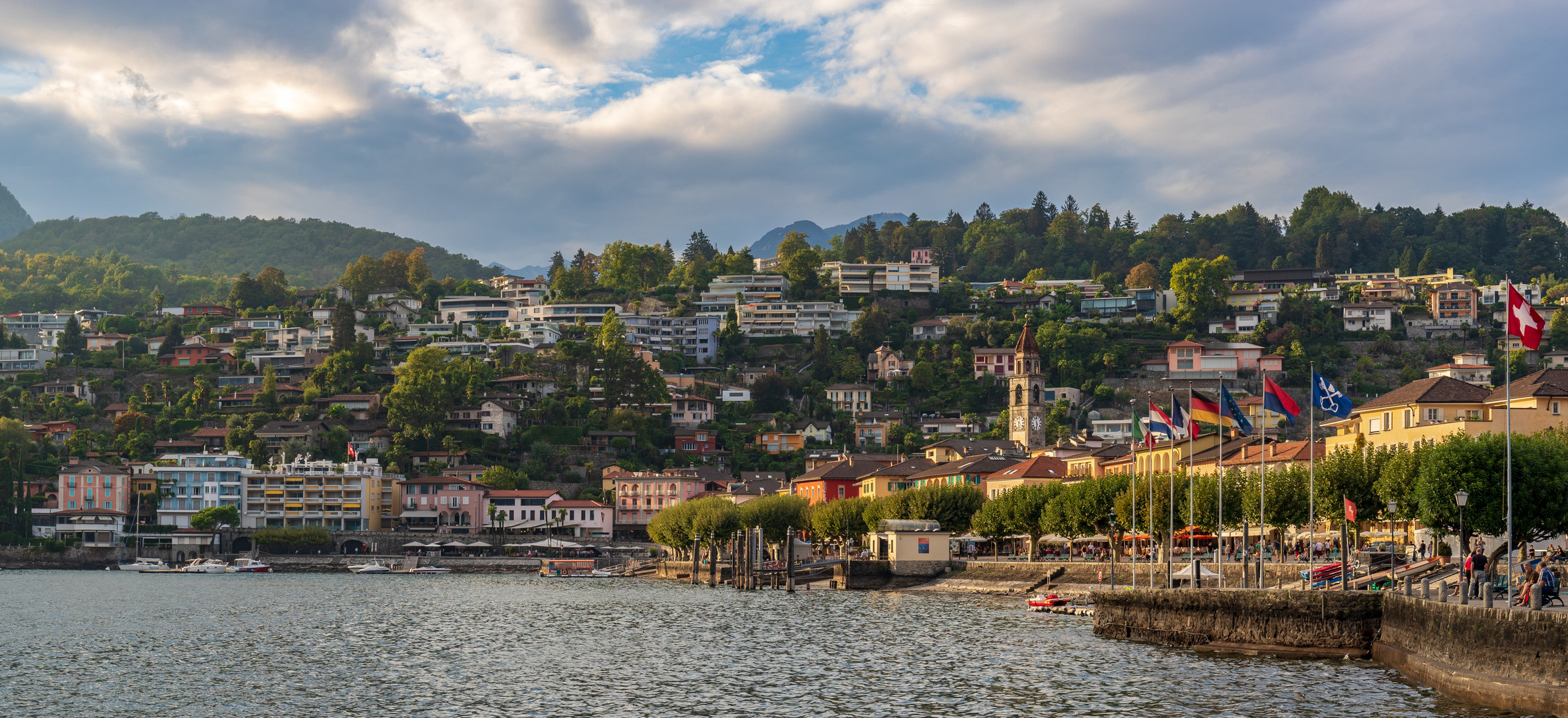 Abendliches Ascona