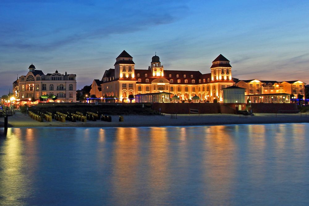 Abendliches Binz Foto & Bild deutschland, europe, mecklenburg