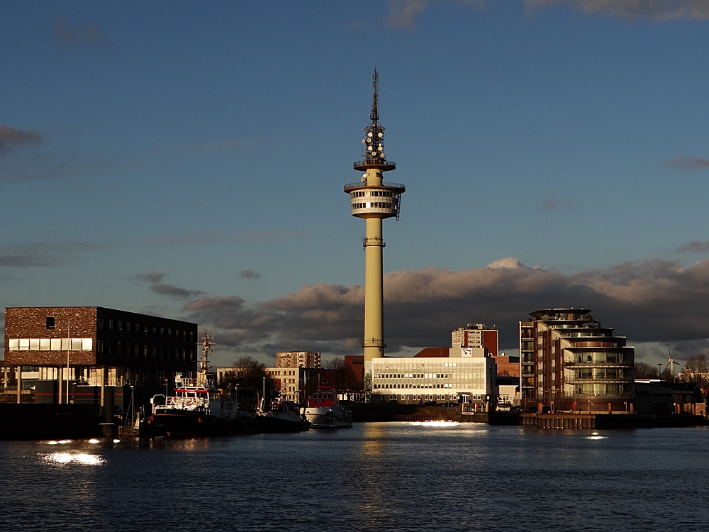 Abendliches Bremerhaven