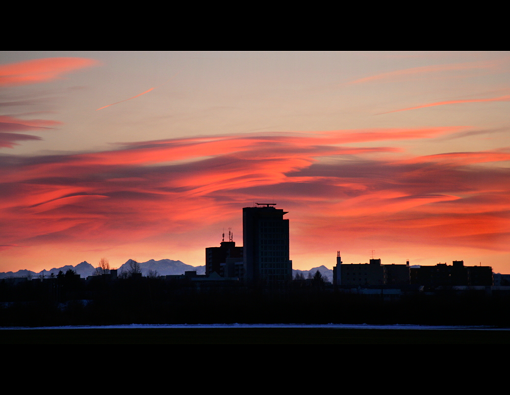 abendliches Föhngewölk