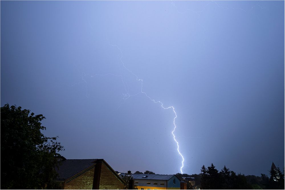 Abendliches Gewitter..