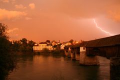 Abendliches Gewitter