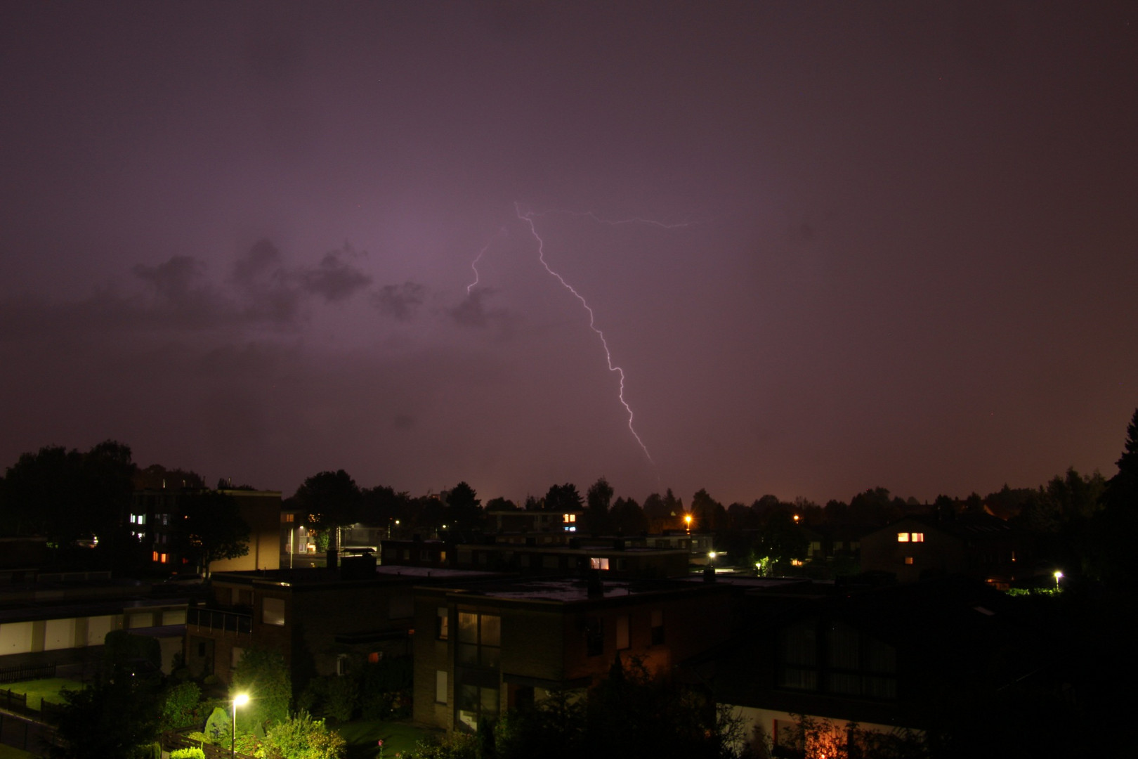 Abendliches Gewitter