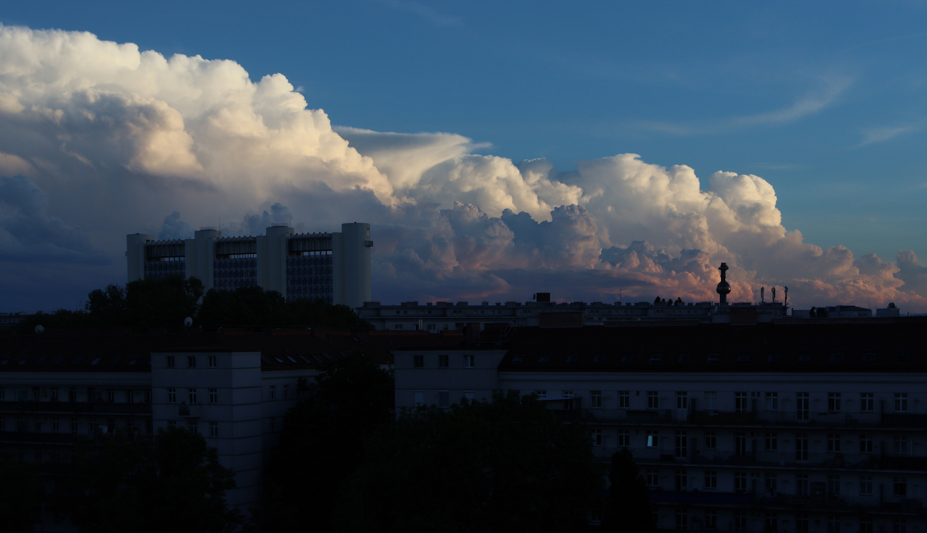 Abendliches Himmelsspektakel