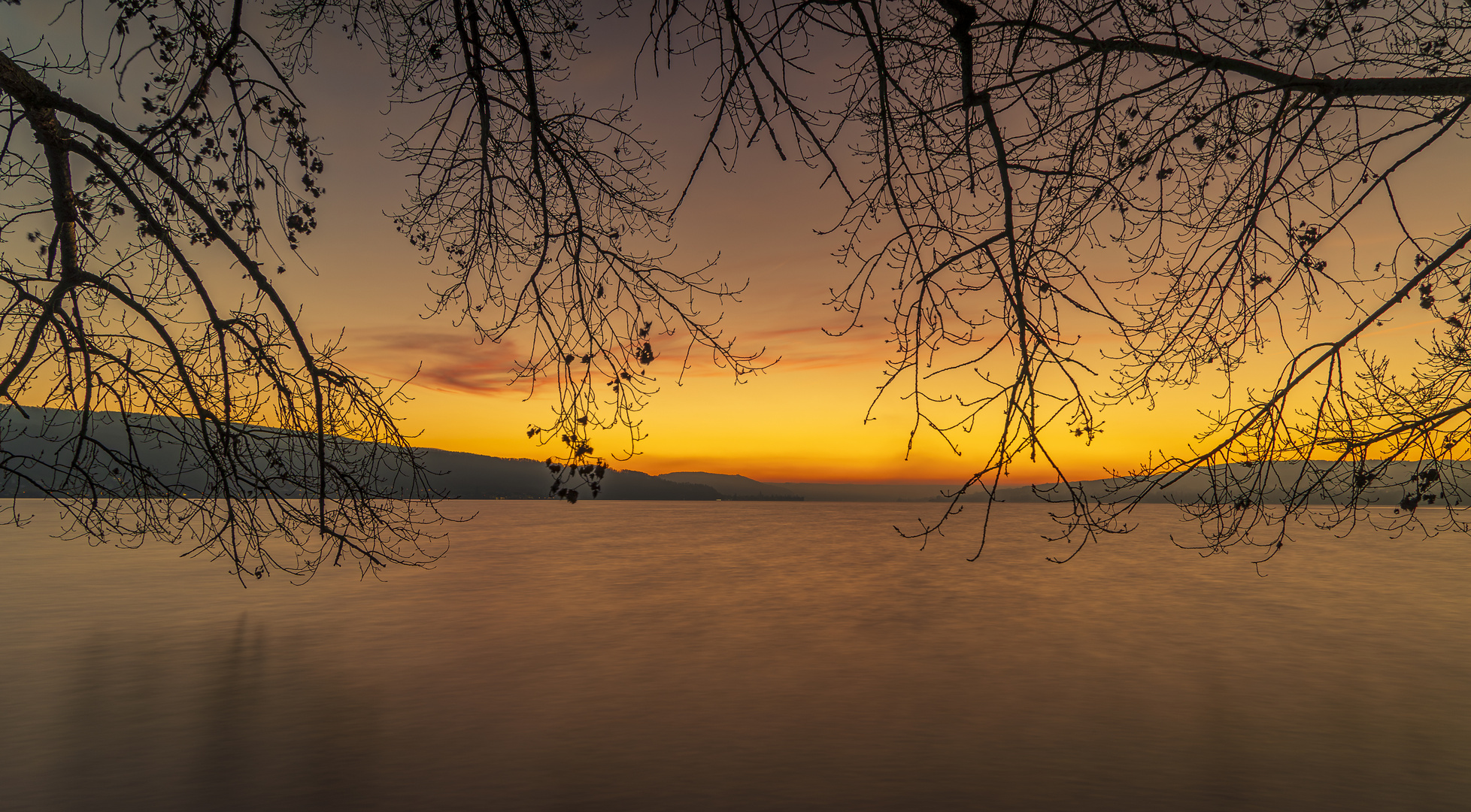 Abendliches Leuchten