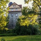 Abendliches Licht am Schloss Köthen