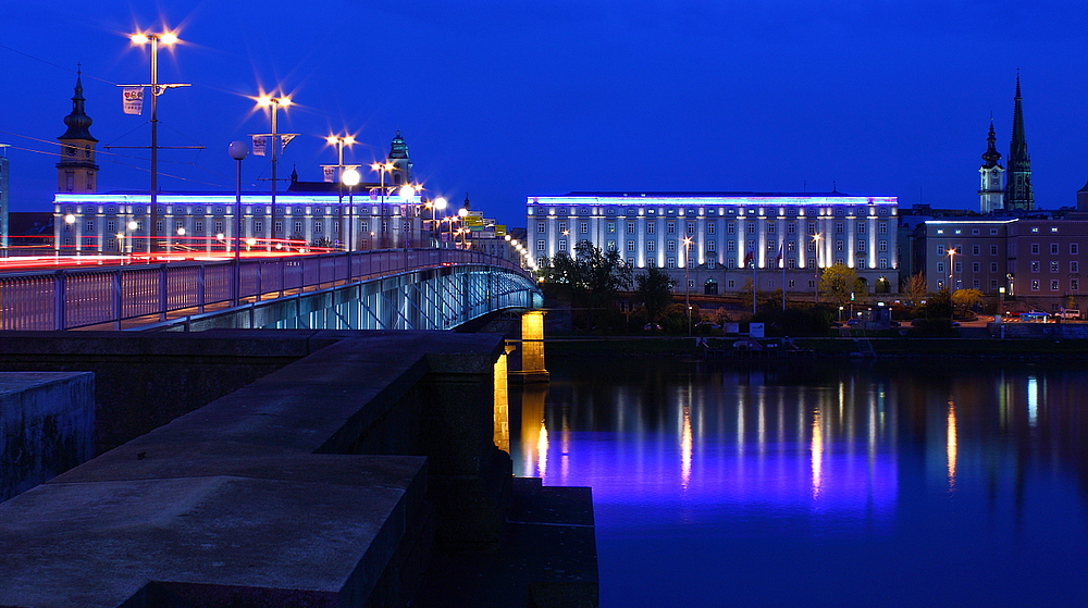 Abendliches Linz