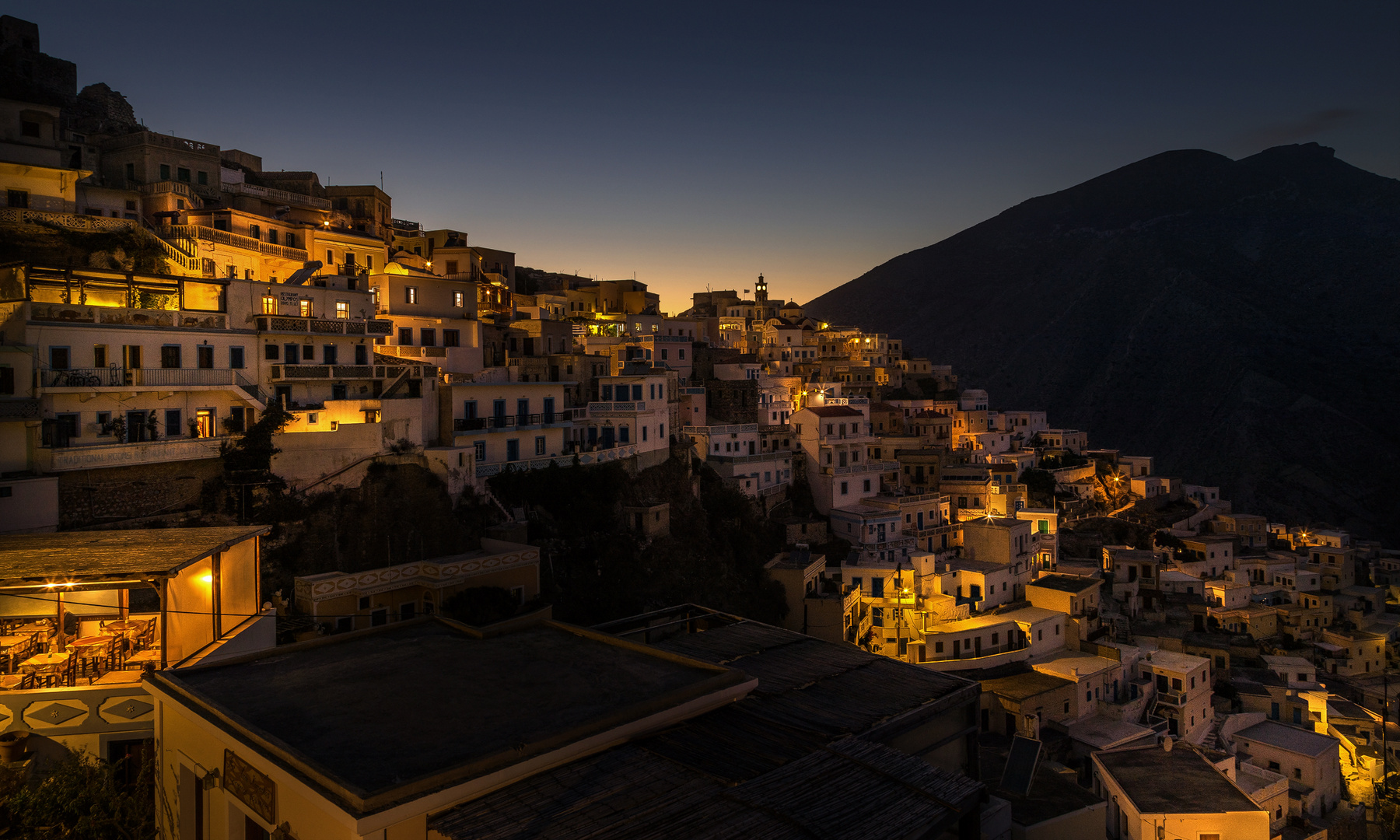 Abendliches Olympos