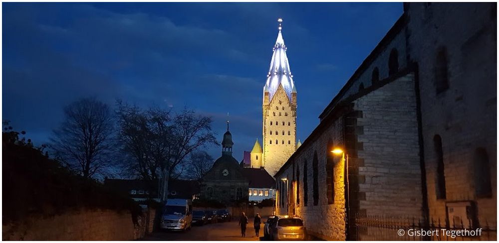 Abendliches Paderborn