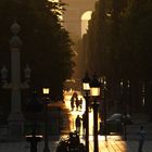 Abendliches Paris bei Sonnenuntergang