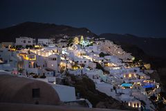 abendliches Santorin