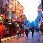 Abendliches Treiben in Temple Bar