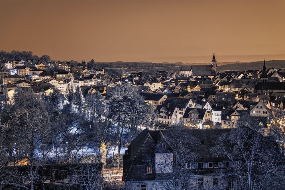 Abendliches Tübingen [IR]