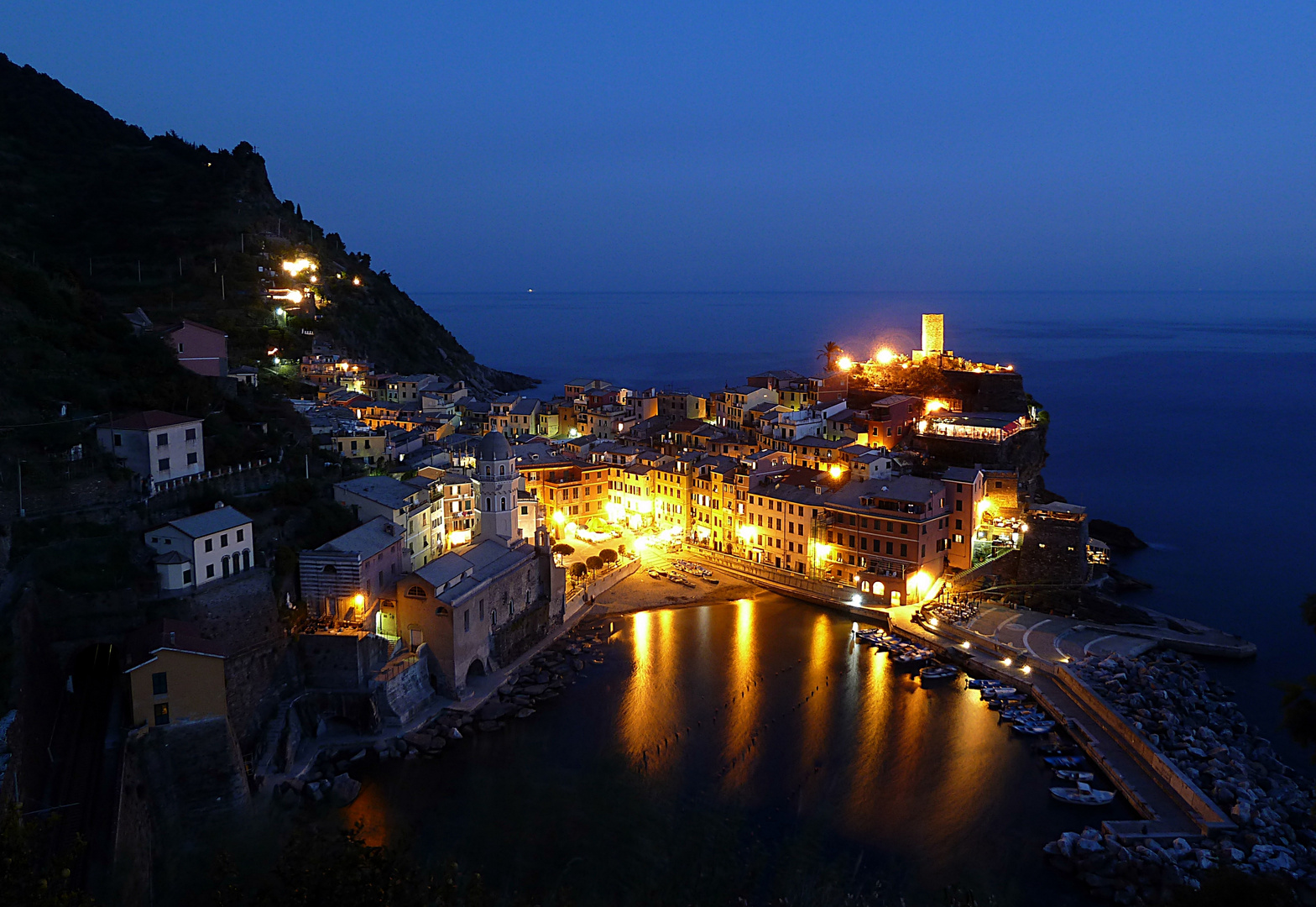 Abendliches Vernazza