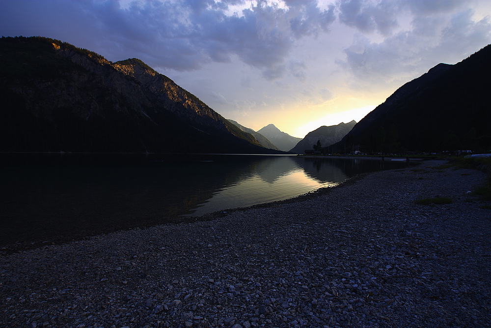 abendliches - vom Plansee