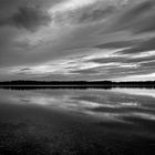 Abendliches Wolkenspiel am Reindersmeer