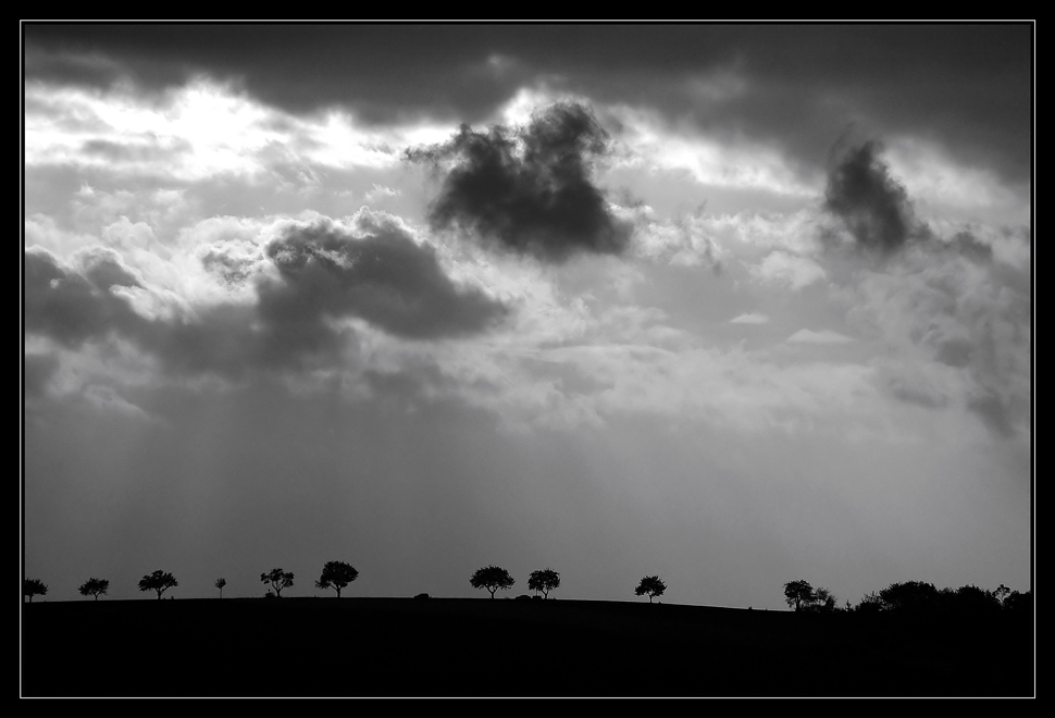 abendliches Wolkenspiel