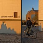 Abendlicht am Düsseldorfer Schlossturm