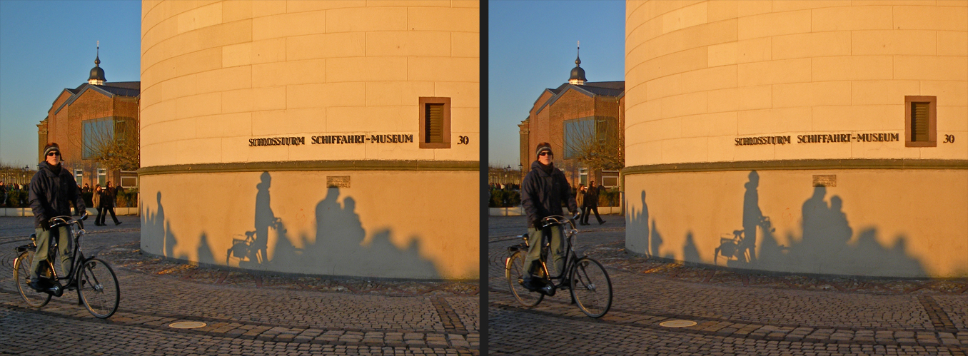 Abendlicht am Düsseldorfer Schlossturm