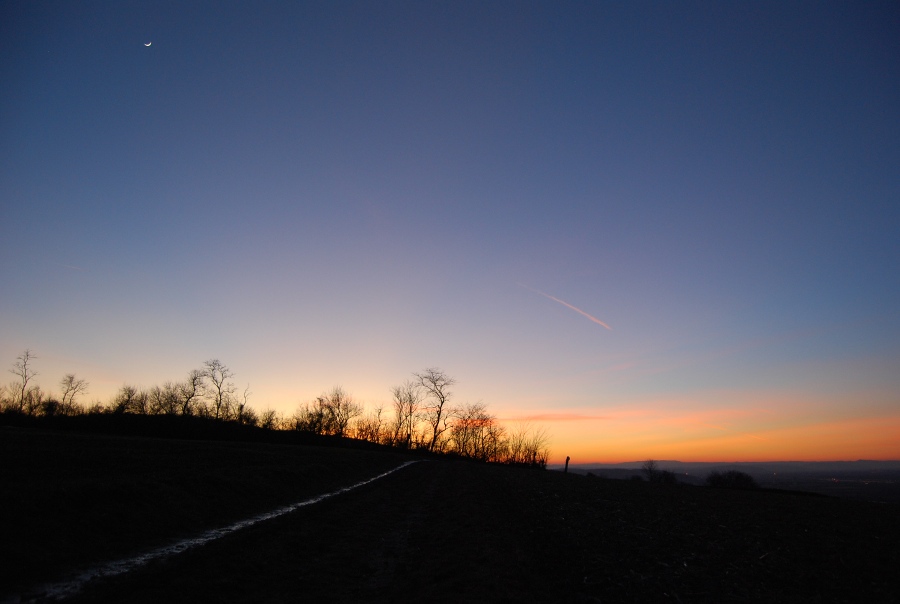 Abendlicht am Flachberg