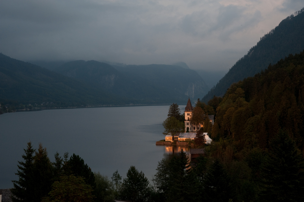 Abendlicht am Grundlsee