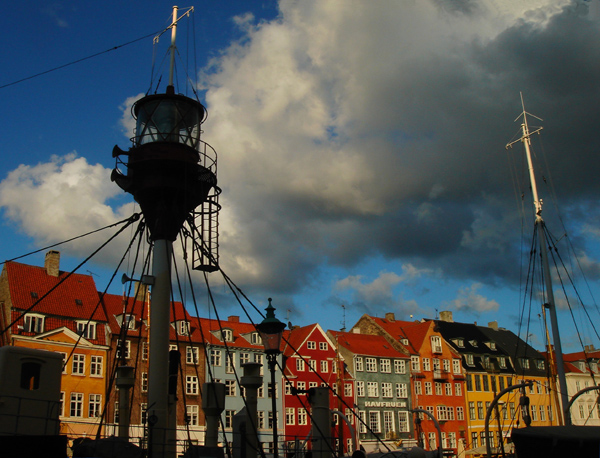 Abendlicht am Hafen