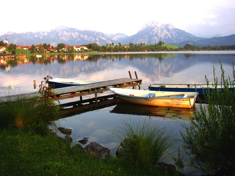 Abendlicht am Hopfensee