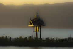 Abendlicht am Inle-See Myanmar