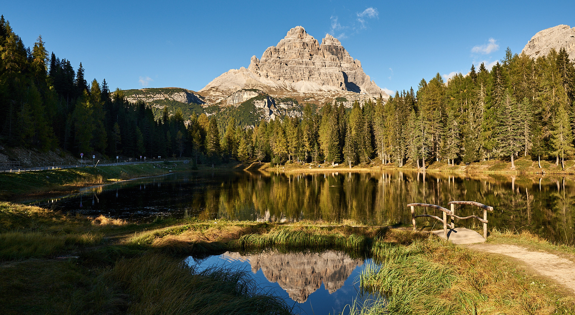  Abendlicht am Lago Antorno - 1868m - Von hier hat man einen herrlichen...