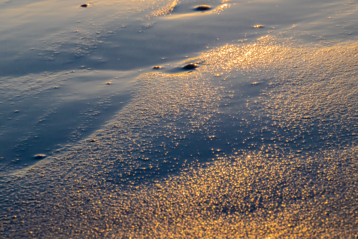 Abendlicht am Meer