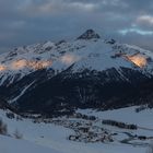 Abendlicht am Piz d' Esan